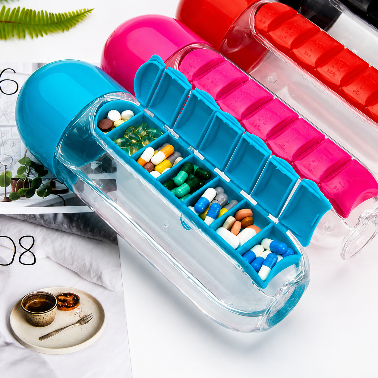 TERMO PASTILLERO ORGANIZER + ENVIO GRATIS